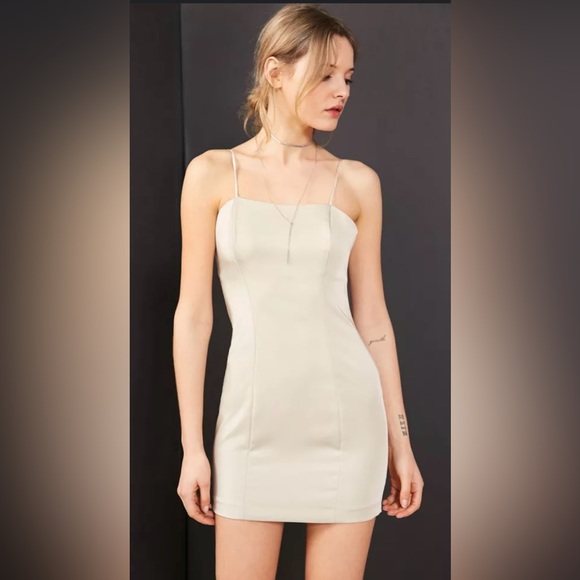 Capulet Amber Bodycon Shimmering Mini Slip Dress. CL3 - Picture 1 of 10
